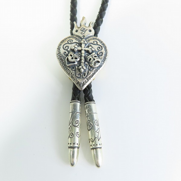 実際に弊社で買取させて頂いたGANGSTERVILLE×Galcia/ギャングスタービル×ガルシア ループタイ/ボロタイの画像 1枚目