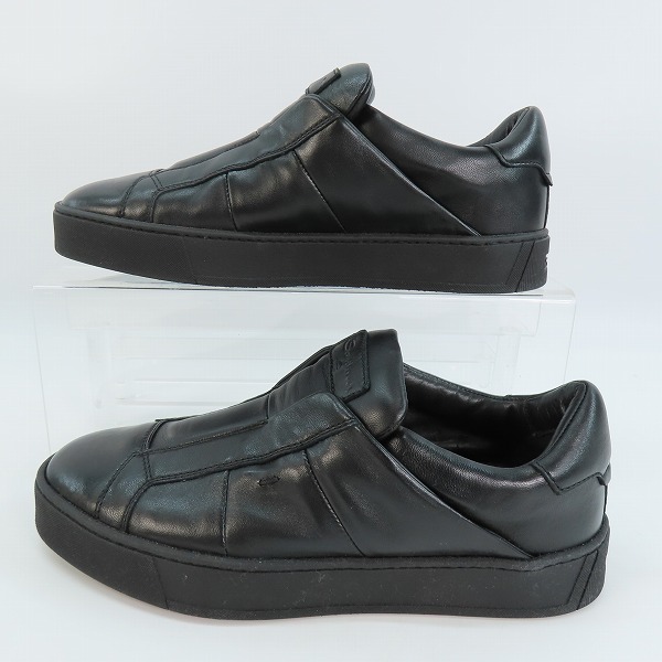 実際に弊社で買取させて頂いたSANTONI/サントーニ レザー ローカット スニーカー B72C/21245 6の画像 3枚目