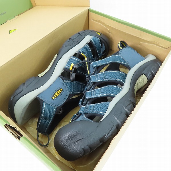実際に弊社で買取させて頂いたKEEN/キーン NEW PORT H2/ニューポートエイチツー サンダル 1001938 26.5の画像 7枚目