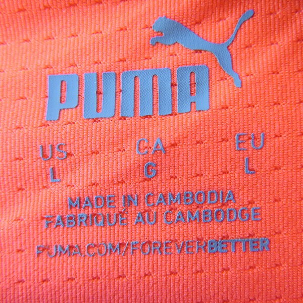 実際に弊社で買取させて頂いた【未使用】PUMA/プーマ ACミラン 21/22 PM シャツ 764442-20/Lの画像 2枚目