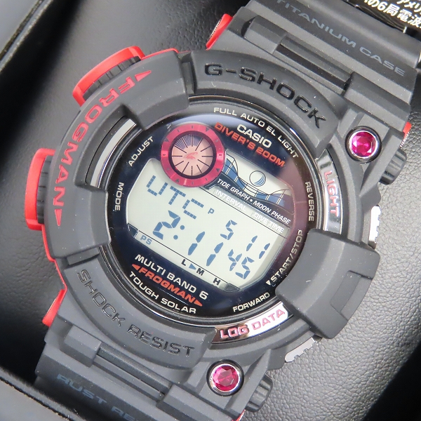 実際に弊社で買取させて頂いたG-SHOCK/Gショック FROGMAN/フロッグマン 2011年バーゼル 限定200個 腕時計 GWF-T1000BS-1JR