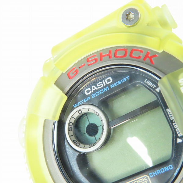 実際に弊社で買取させて頂いた【カスタム/動作未確認】G-SHOCK/Gショック 海外モデル 二代目フロッグマン DW-8200-1Bの画像 4枚目