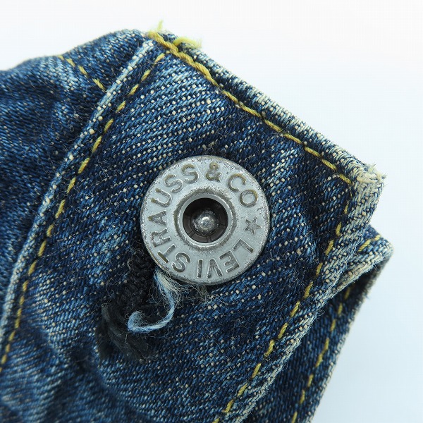実際に弊社で買取させて頂いたLEVIS/リーバイス 506 1st ビッグE デニムジャケット J22刻印 71506-XX/40の画像 8枚目