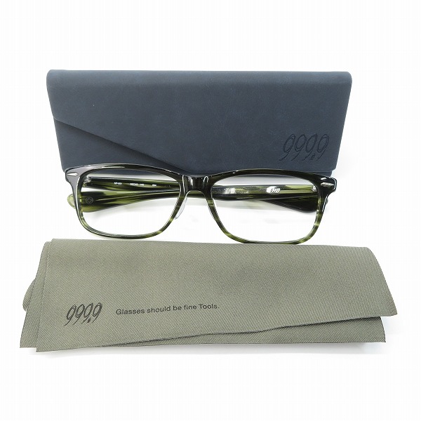 実際に弊社で買取させて頂いた999.9/フォーナインズ メガネフレーム/アイウェア NP-601の画像 8枚目