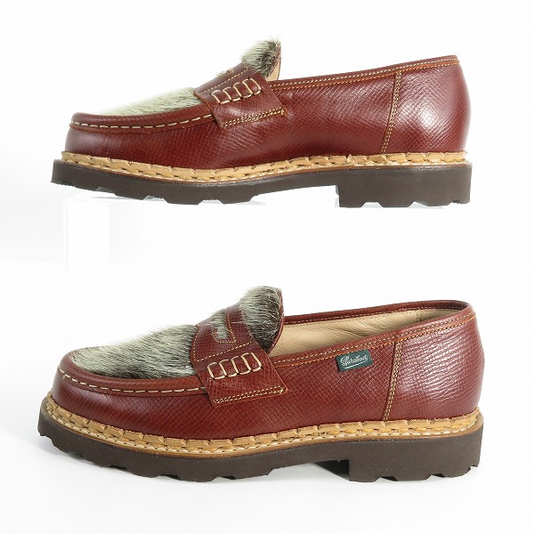 実際に弊社で買取させて頂いたParaboot×BEAMS/パラブーツ×ビームス 別注 レザーシューズ 102984 6の画像 3枚目