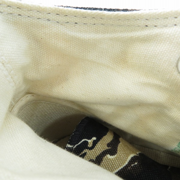 実際に弊社で買取させて頂いたCONVERSE/コンバース 90s ALL STAR/オールスター ハイカット スニーカー カモフラ/7の画像 6枚目