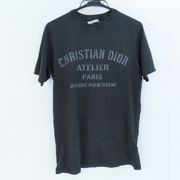 実際に弊社で買取させて頂いた【JPタグ】DIOR/ディオール 21SS ATELIER ロゴプリント 半袖 Tシャツ 043J615A0589/XS
