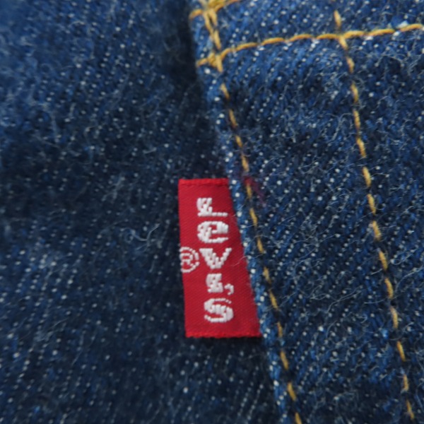 実際に弊社で買取させて頂いたLEVI'S/リーバイス 502-0117 スモールE 刻印16 SCOVILLジップ ヴィンテージ/ビンテージ デニムパンツ/W29×L32の画像 4枚目