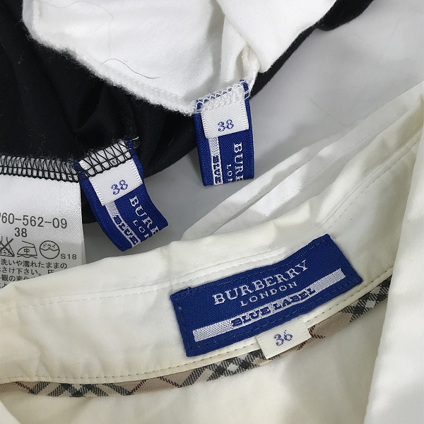 実際に弊社で買取させて頂いた【おまとめ】BURBERRY/バーバリー BURBERRY BLUE LABEL/バーバリーブルーレーベル 半袖シャツ 等の画像 2枚目