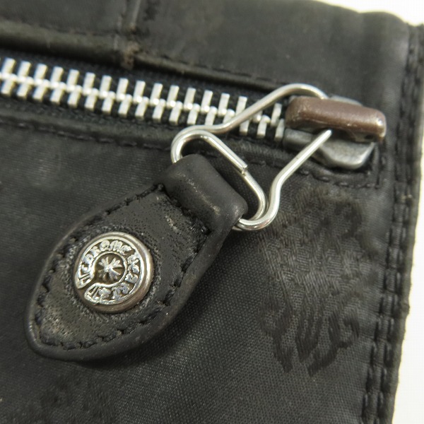 実際に弊社で買取させて頂いたCHROME HEARTS/クロムハーツ 3FOLD ナイロン ウォレット  の画像 7枚目