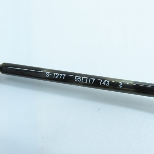 実際に弊社で買取させて頂いた999.9/フォーナインズ メガネフレーム アイウェア/S-127Tの画像 5枚目