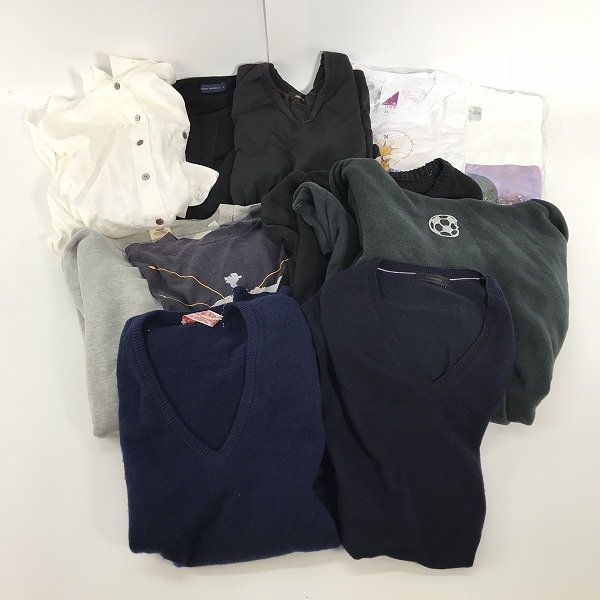 実際に弊社で買取させて頂いた【おまとめ】コムサメン/アドルフォドミンゲス/ニューヨーカー 等 Tシャツ/サマーニット/シャツ