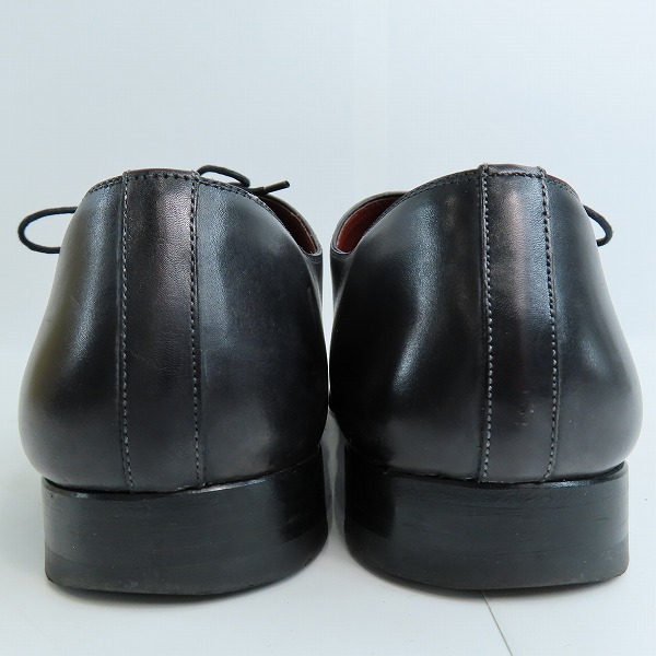 実際に弊社で買取させて頂いたMAGNANNI/マグナーニ レザー サイドレース シューズ ブラック 15024/41の画像 1枚目