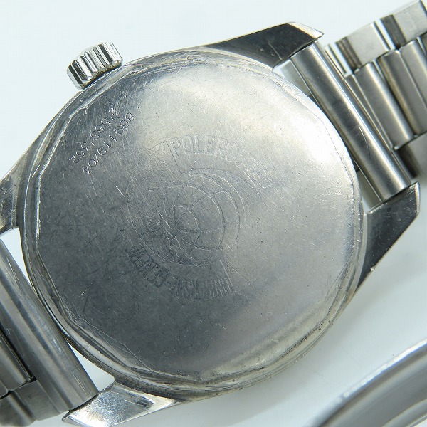 実際に弊社で買取させて頂いたUNIVERSAL GENEVE/ユニバーサルジュネーブ Polerouter DATE/ポールルーター デイト 自動巻きヴィンテージ時計 Ref.869119の画像 5枚目