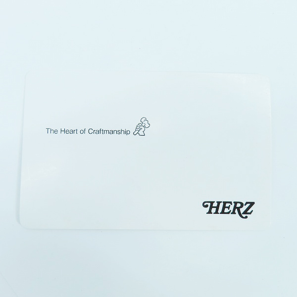 実際に弊社で買取させて頂いたHERZ/ヘルツ 50周年/50th記念 ギボシ留めショルダーバッグ CK-100の画像 8枚目