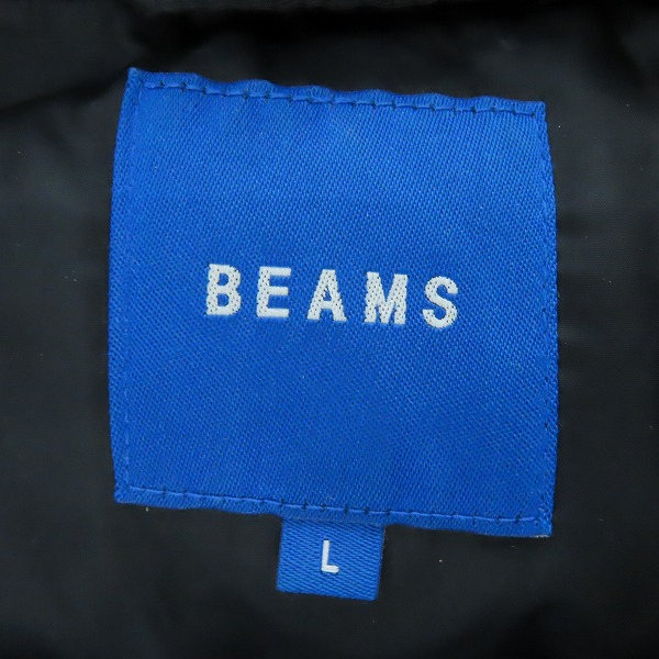 実際に弊社で買取させて頂いたBEAMS/ビームス ダウンジャケット 11-18-1200-120/Lの画像 2枚目