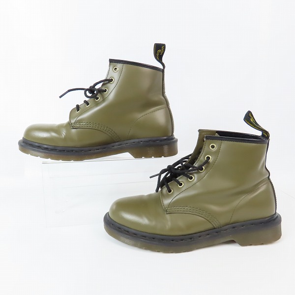 実際に弊社で買取させて頂いたDr.Martens/ドクターマーチン 101 6ホールブーツ/UK7の画像 3枚目