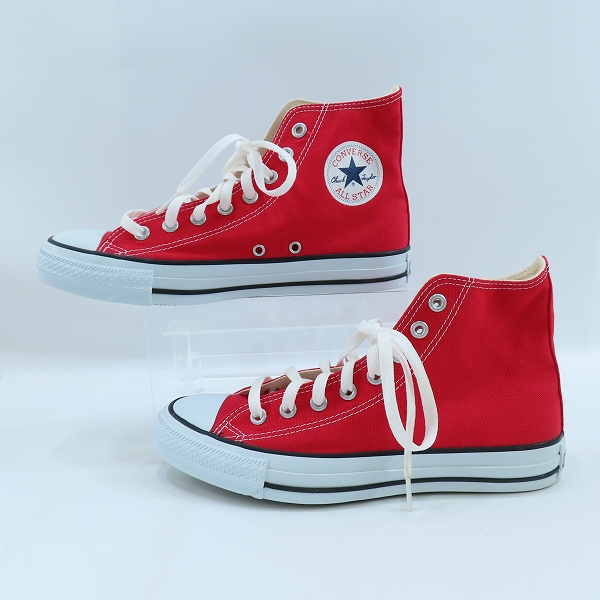 実際に弊社で買取させて頂いたCONVERSE/コンバース ALL STAR HI/オール スター ハイ スニーカー RED/レッド M9621/26の画像 3枚目