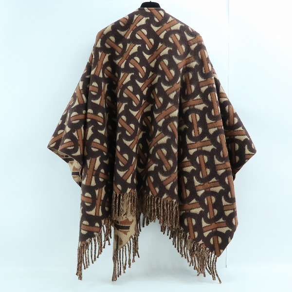 実際に弊社で買取させて頂いたBURBERRY LONDON ENGLAND/バーバリー ロンドン イングランド モノグラム ポンチョ 8018658の画像 1枚目