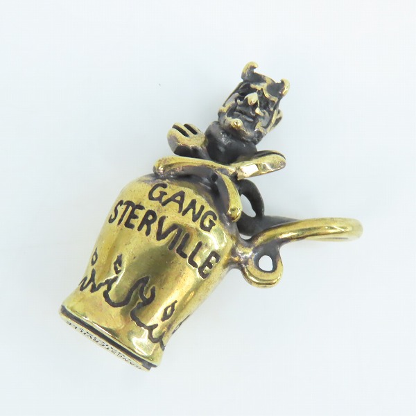 実際に弊社で買取させて頂いた(2)GANGSTERVILLE×Galcia/ギャングスタービル×ガルシア POISON BOTTLE ブラス/真鍮 ペンダントトップ