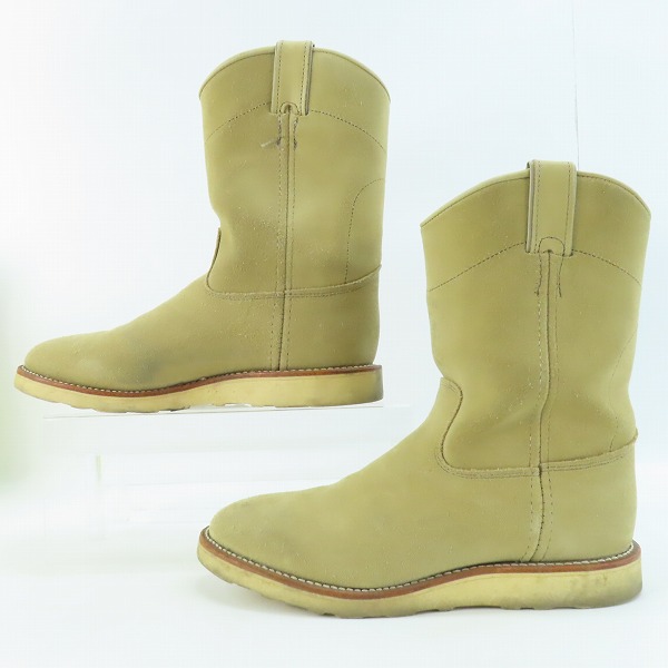 実際に弊社で買取させて頂いたCHIPPEWA/チペワ PECOS BOOTS SAND SUEDE スウェード ペコス ブーツ  93430 /8.5Eの画像 3枚目