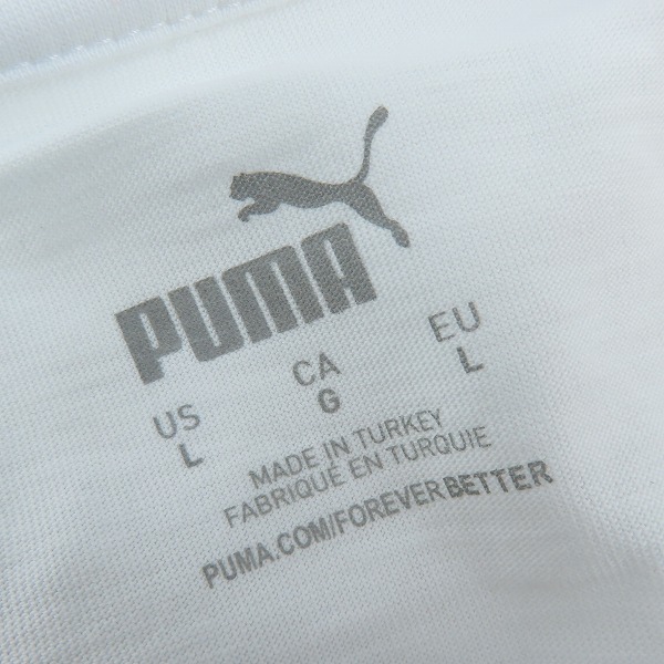 実際に弊社で買取させて頂いた【未使用】PUMA/プーマ ACミラン BLANK ACM Winners Tee 2021-22 セリエA優勝記念Tシャツ 773534-01/Lの画像 2枚目
