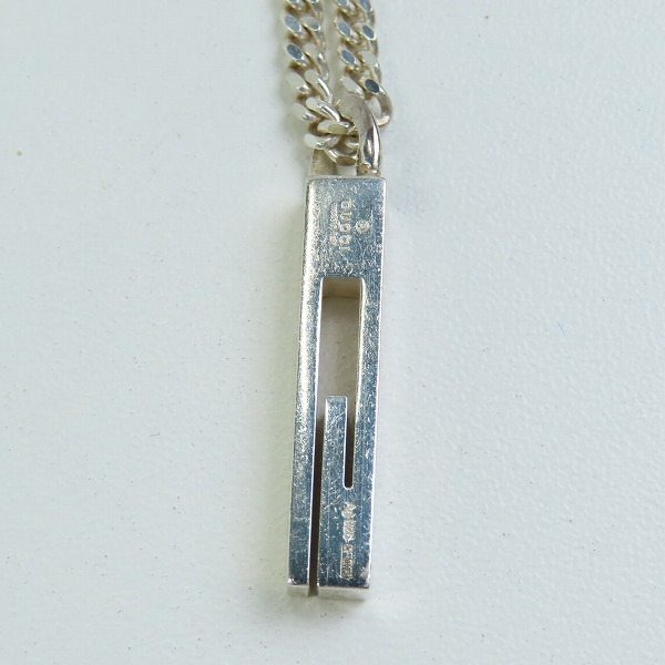 実際に弊社で買取させて頂いたGUCCI/グッチ カットアウトG チェーン ネックレスの画像 2枚目