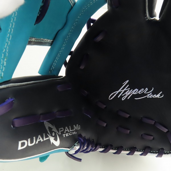 実際に弊社で買取させて頂いたRawlings/ローリングス HYPER TECH COLOR SYNC 軟式/内野手 グローブ GR4HTCN62の画像 7枚目