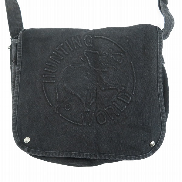 実際に弊社で買取させて頂いたHunting World/ハンティングワールド デニム メッセンジャーバッグ ショルダーバッグ