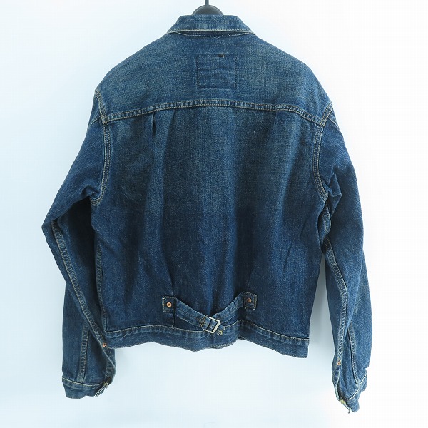 実際に弊社で買取させて頂いたLEVIS/リーバイス 506 1st ビッグE デニムジャケット J22刻印 71506-XX/40の画像 1枚目