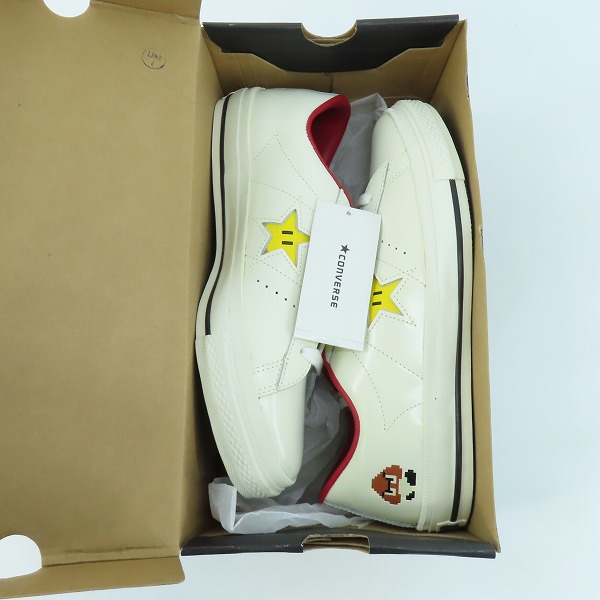 実際に弊社で買取させて頂いたCONVERSE/コンバース ONE STAR/ワンスター SUPER MARIO/スーパーマリオ 1C679/27.5の画像 8枚目