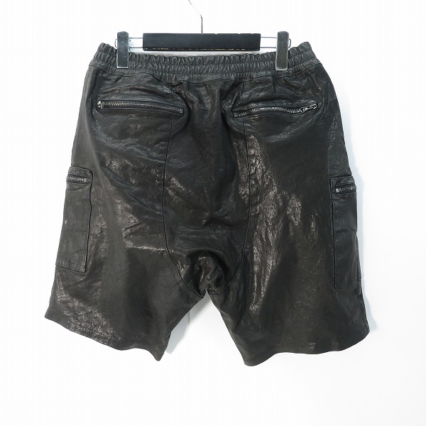 実際に弊社で買取させて頂いたISAMU KATAYAMA BACKLASH/バックラッシュ JAPAN STEER WHITE+MIMOSA/TANNED “GARMENT-DYED” CARGO SHORTS 2039-06 の画像 1枚目