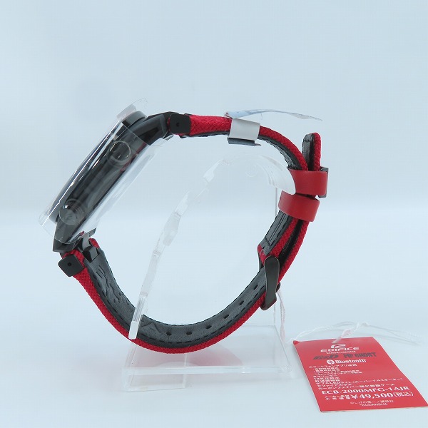 実際に弊社で買取させて頂いた【未使用】CASIO/カシオ EDIFICE/エディフィス 頭文字D×MFゴースト コラボモデル ECB-2000MFG-1AJRの画像 2枚目