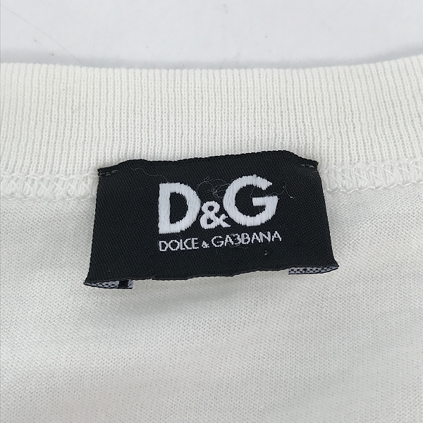 実際に弊社で買取させて頂いたD&G/ディーアンドジー DOLCE&GABBANA/ドルチェ&ガッバーナ Lucy Ewing/ルーシーユーウィング Tシャツ RTC162/54の画像 2枚目