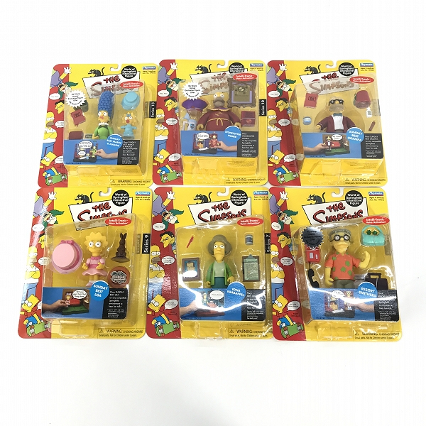 実際に弊社で買取させて頂いた【おまとめ/未開封】Playmates/プレイメイト The Simpsons/シンプソンズ フィギュアの画像 1枚目