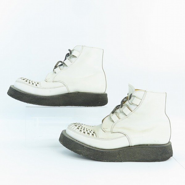 実際に弊社で買取させて頂いた【ジャンク】GEORGE COX/ジョージコックス CHUKKA/チャッカ ブーツ 11534/7の画像 3枚目