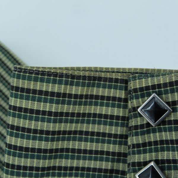 実際に弊社で買取させて頂いたRANCH WEAR/ランチウエア SUGAR CANE/シュガーケーン ストライプ柄 長袖 ウエスタンシャツ M21072 Mの画像 4枚目