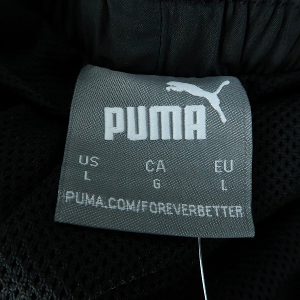 実際に弊社で買取させて頂いた【未使用】PUMA/プーマ ACミラン 21/22 FTBLHERITAGE トラックパンツ 765096-01/Lの画像 2枚目