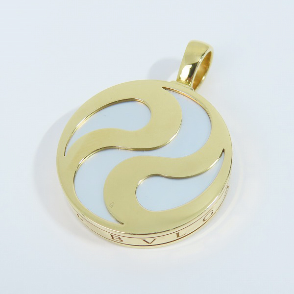 実際に弊社で買取させて頂いたBVLGARI/ブルガリ アレグラオプティカルペンダントトップ 750/K18YG×SS×シェル