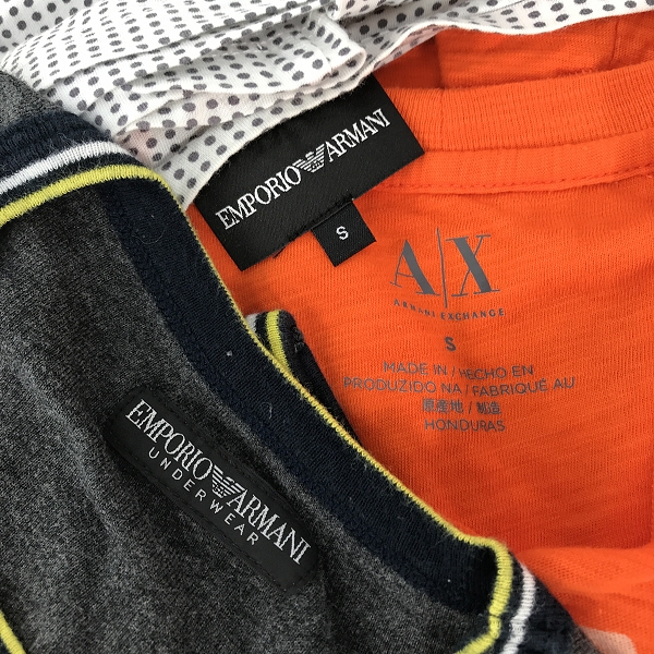 実際に弊社で買取させて頂いた【おまとめ】EMPORIO ARMANI/エンポリオアルマーニ ARMANI EXCHANGE/アルマーニエクスチェンジ EA7/イーエーセブン カットソーの画像 2枚目
