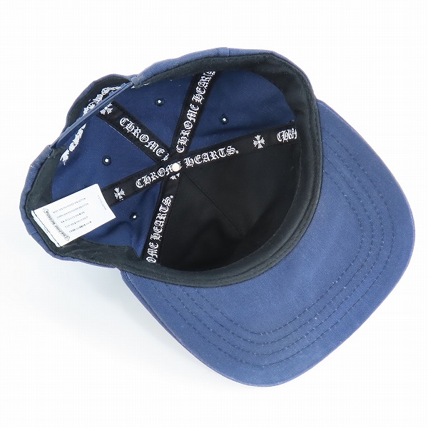 実際に弊社で買取させて頂いたCHROME HEARTS/クロムハーツ CH刺繍 ベースボールキャップの画像 5枚目