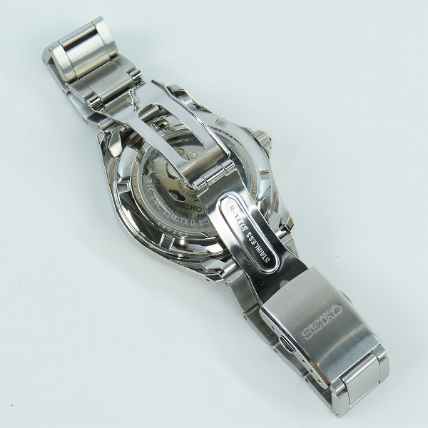 実際に弊社で買取させて頂いたSEIKO×TiCTAC/セイコー×チックタック 35周年記念 自動巻き 腕時計/ウォッチ 4R35-02R0/SZSB006 の画像 3枚目