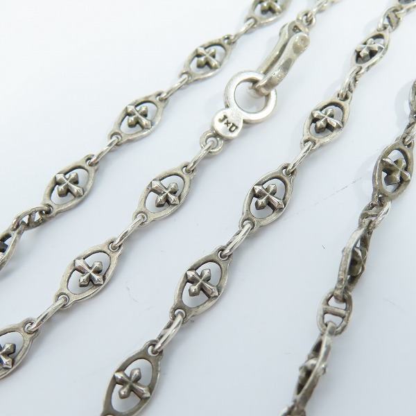 実際に弊社で買取させて頂いたJUSTIN DAVIS/ジャスティンデイビス OVI CROSS チェーン SNJ577