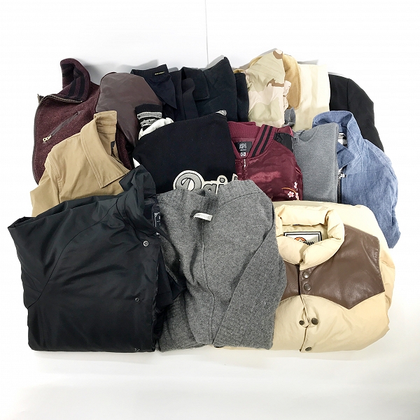 実際に弊社で買取させて頂いた【おまとめ】シーバイクロエ/ロウアルパイン/ナノユニバース 等 アウター/カーディガン/ダウンベスト/コート 他