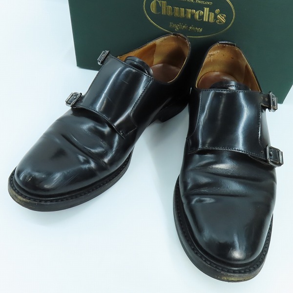 実際に弊社で買取させて頂いたChurch's/チャーチ LORA/ローラ ダブルモンクストラップ レザーシューズ 8964/38