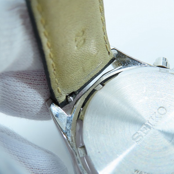 実際に弊社で買取させて頂いたSEIKO/セイコー クロノグラフ クォーツ アナログ腕時計 7192-0MF0【動作未確認】の画像 6枚目