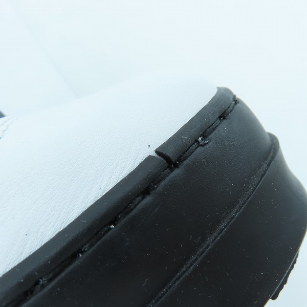 実際に弊社で買取させて頂いたbottega marchigiana/ボッテガマルキジャーナ バイカラー レザー スニーカー/40 の画像 9枚目