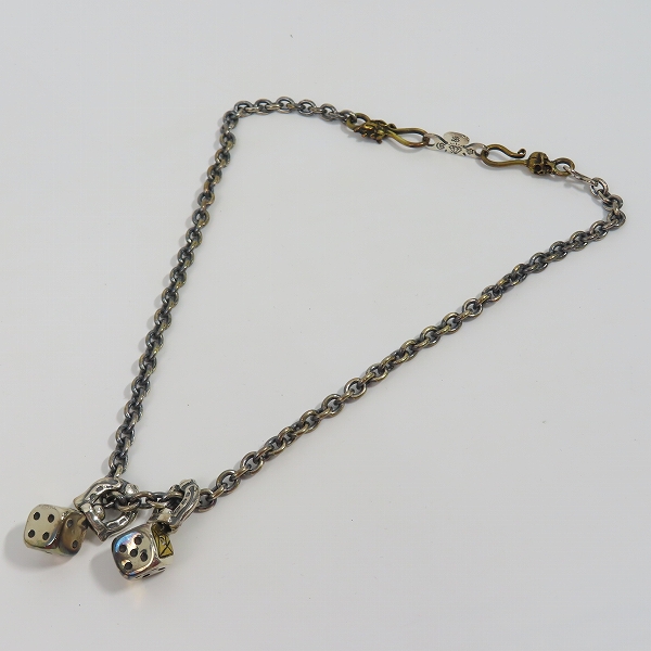 実際に弊社で買取させて頂いた（4）GANGSTERVILLE/ギャングスタービル × galcia/ガルシア DICE TOP/CHIAN SET/ダイス ネックレスの画像 7枚目