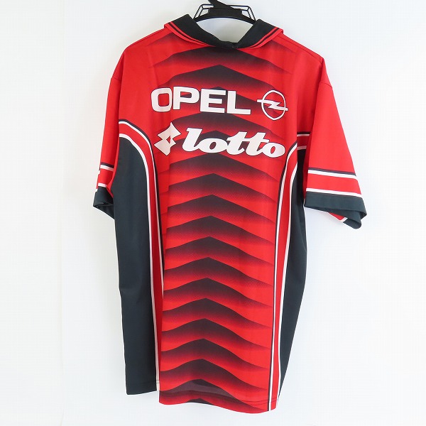 実際に弊社で買取させて頂いたlotto/ロット ACミラン 96/97 トレーニングシャツ /XLの画像 1枚目