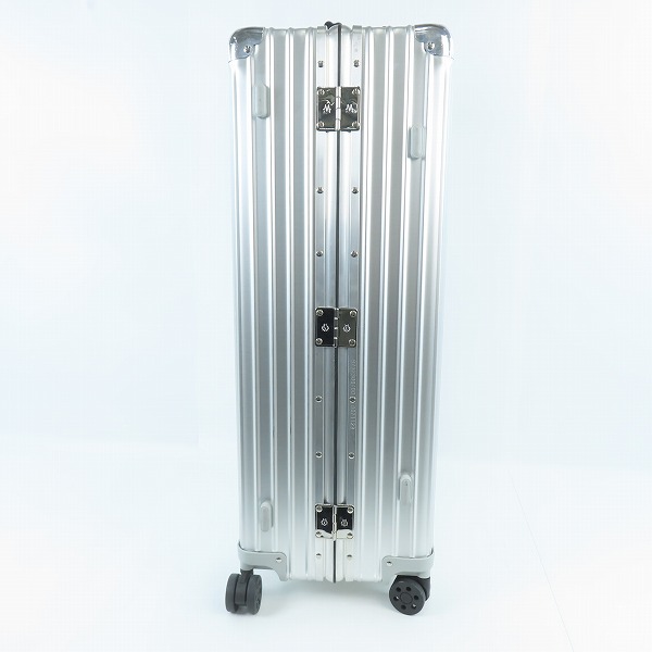 実際に弊社で買取させて頂いたRIMOWA/リモワ クラシック チェックインL シルバー 四輪/マルチホイール 84L/973.73の画像 2枚目